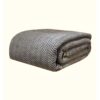 Koza Home Twin ćebe u braon i plavoj boji 200x220 – trendova.rs
