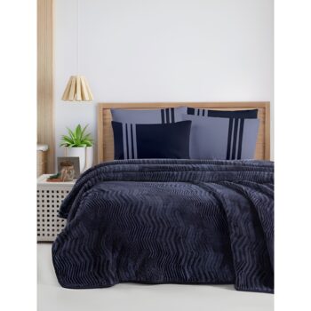 Luoca Patisca krep ćebe i posteljina u teget boji 200x220 – trendova.rs