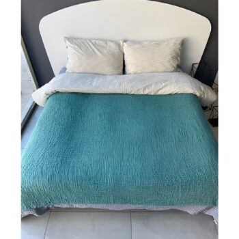 Prekrivač 4-slojna pika u tirkiznoj boji 160x230 – trendova.rs