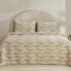 Prekrivač Karaca Home Estella svetlo siva 240x260 cm 50% pamuk poliester 2 jastučnice bračni krevet – trendova.rs