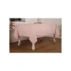 Stolnjak žakard Demet Lüx puder roze polycotton gipir detalji 160x260 cm za trpezarijski sto – trendova.rs