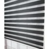 Zebra zavese crna roletna originalna tkanina OEKO-TEX sertifikat montaža zid korniš brza isporuka – trendova.rs