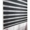 Zebra zavese crna roletna originalna tkanina OEKO-TEX sertifikat montaža zid korniš brza isporuka – trendova.rs